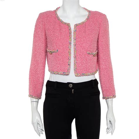 pink tweed chanel jacket